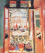 Henri Matisse Open Window at Collioure (mk35) oil painting reproduction